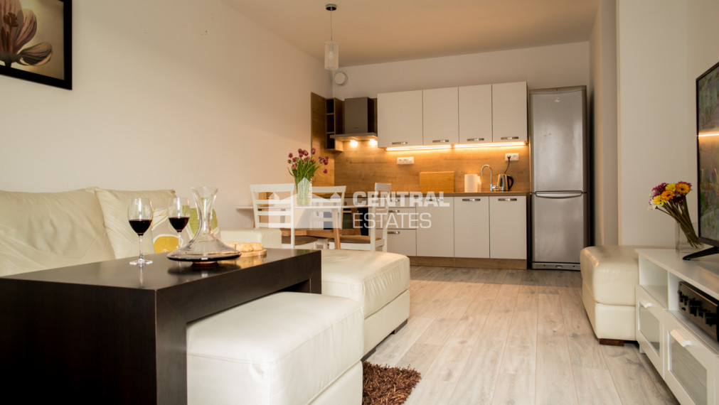 Nice 1-bedroom apartment in a new building with a loggia for rent in Lamač