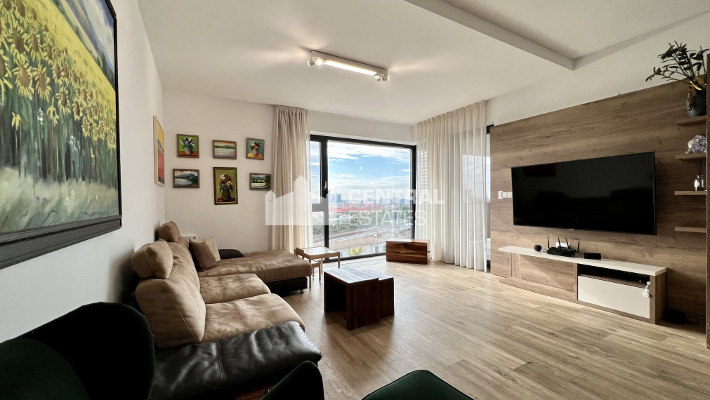 Exkluzívny klimatizovaný 3i byt v novostavbe s lodžiou a parkovaním na prenájom v Novom meste