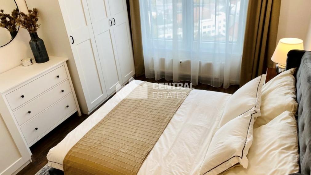 Luxusný 2i byt v novostavbe s lodžiou a parkovaním na prenájom v Starom meste