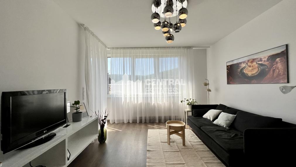 Krásny 2- izbový byt v novostavbe s lodžiou a parkovaním na prenájom v Rači