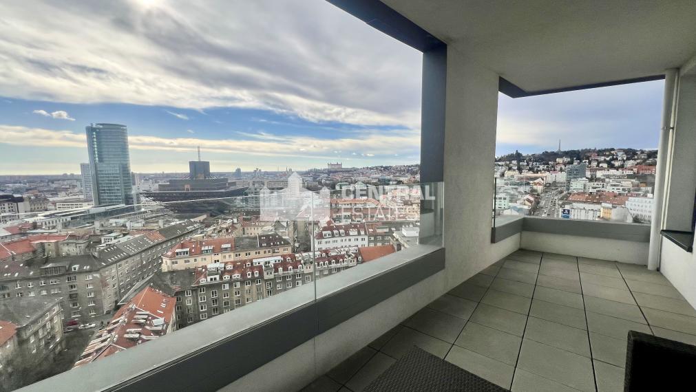 Luxusný 2- izbový byt v novostavbe Premiére s terasou na prenájom v Starom meste