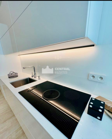 Bright 3- bedroom apartment with loggia and parking for rent in the Old Town