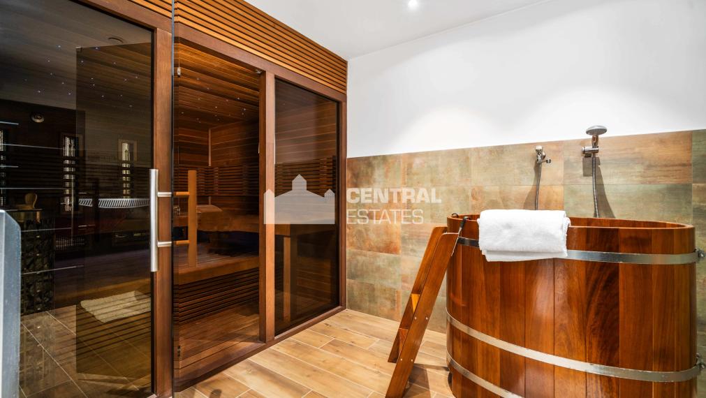 Prémiová 3- podlažná 6- izbová rodinná vila na prenájom v Záhorskej Bystrici