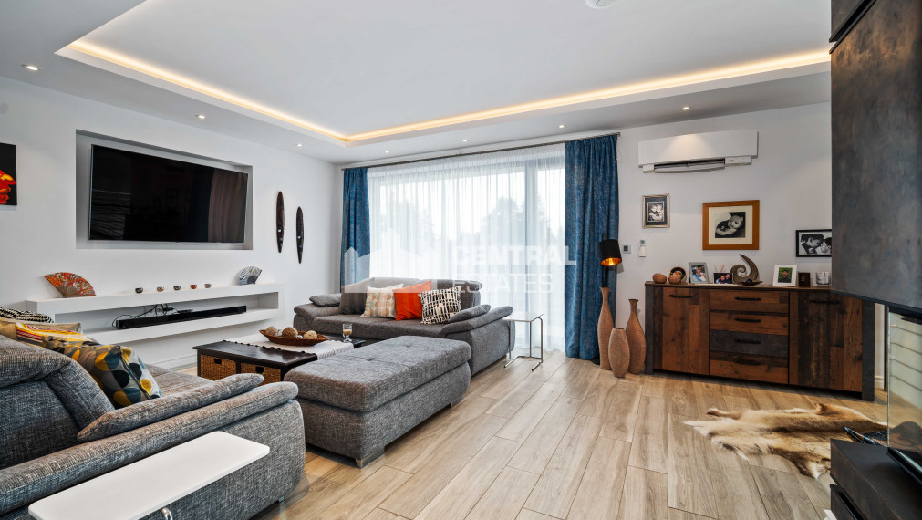 Prémiová 3- podlažná 6- izbová rodinná vila na prenájom v Záhorskej Bystrici