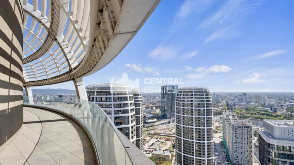 Krásny 2- izbový byt v novostavbe Skypark s lodžiou na prenájom v Starom meste