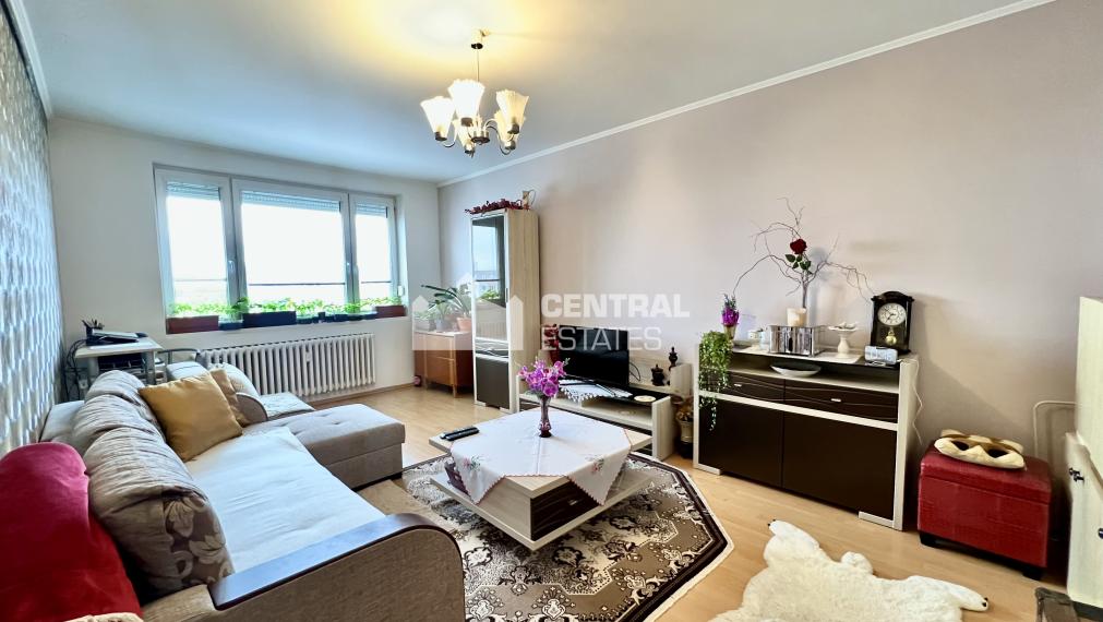 A quiet 1- bedroom apartment with a loggia and a cellar for sale in Senec