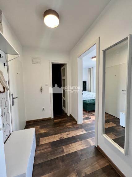 Modern 1-bedroom apartment with balcony and parking for sale in Rovinka