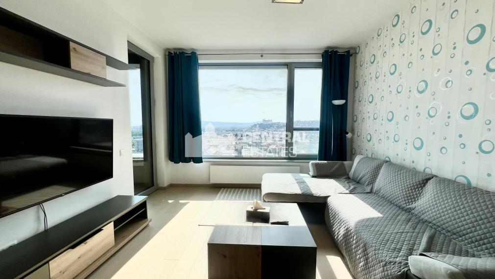 Priestranný nový 2i byt v jedinečnej novostavbe s lodžiou a parkovaním na prenájom v Starom meste