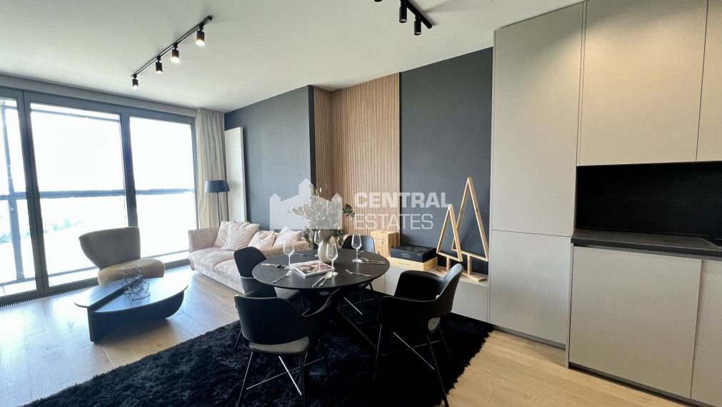 Nadštandardný 2-izbový byt v Eurovea tower na prenájom v Starom meste