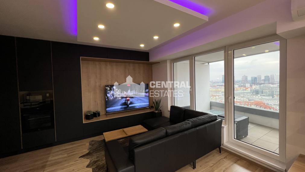 Luxusný 2- izbový byt v novostavbe Premiére s terasou na prenájom v Starom meste