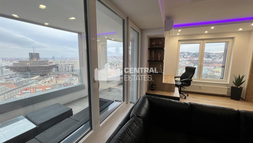 Luxusný 2- izbový byt v novostavbe Premiére s terasou na prenájom v Starom meste