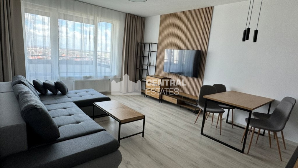 Krásny 2- izbový byt v novostavbe s balkónom a parkovaním na prenájom v Rači