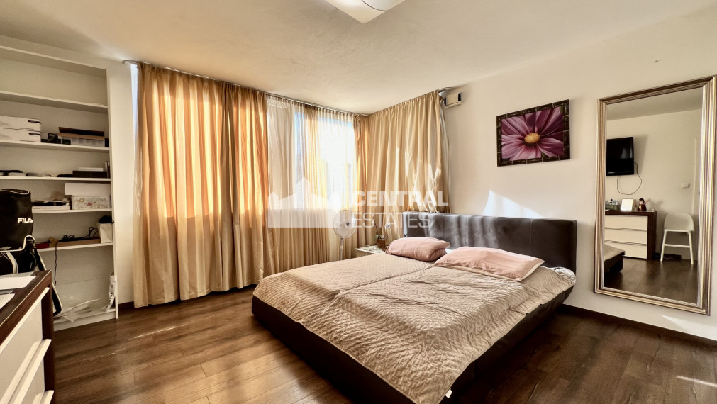 Air-conditioned 3-bedroom apartment in a new building for rent in Karlova Ves