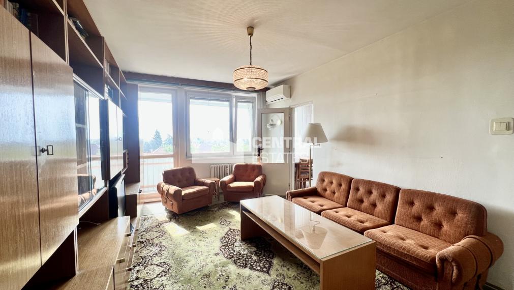 Spacious 3- bedroom apartment with balcony and cellar for sale in Rača