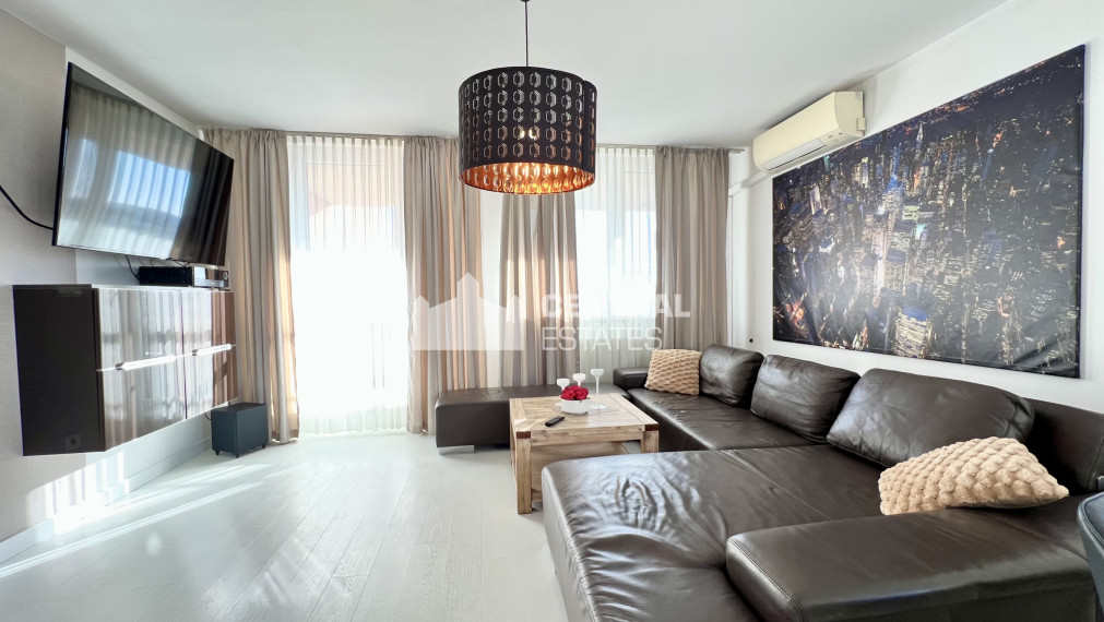 Klimatizovaný 4-izbový byt v novostavbe s parkovaním na prenájom v Karlovej Vsi