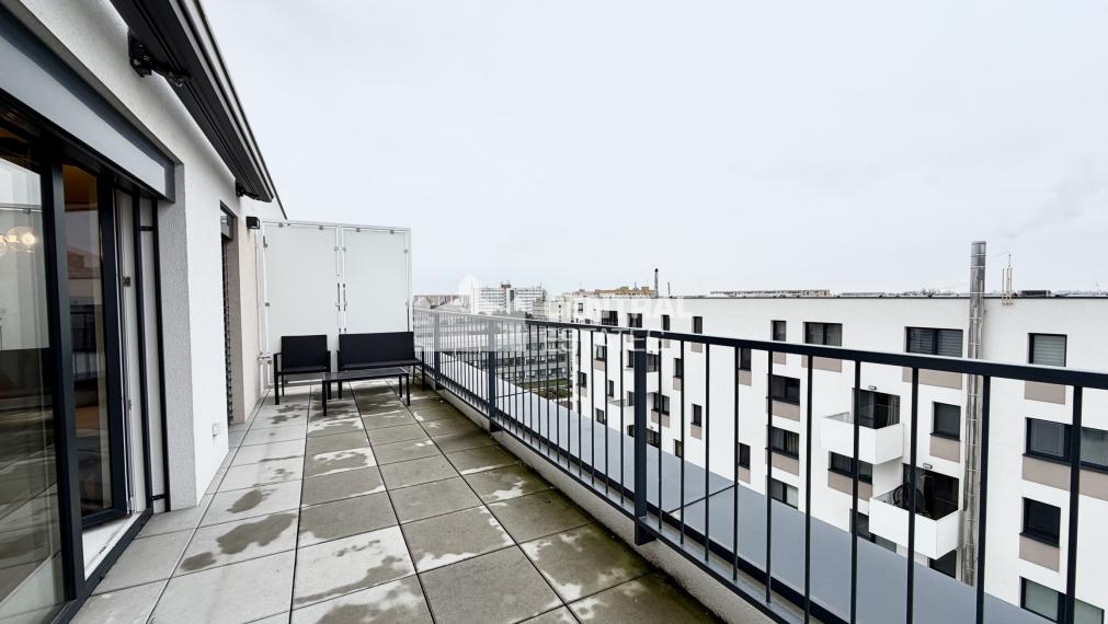 Krásny 3- izbový byt v novostavbe s terasou na prenájom v Rači