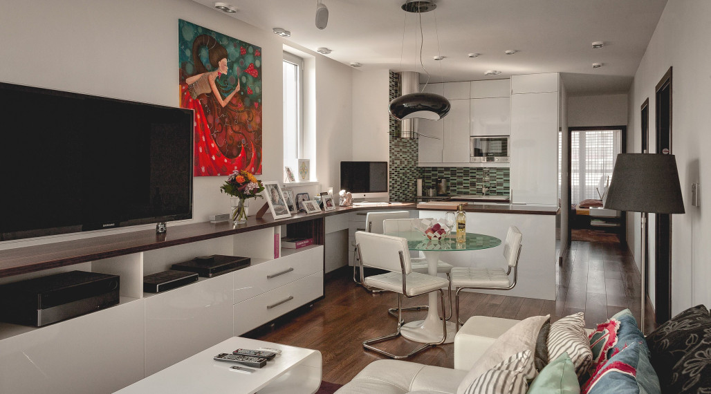 Pekný 3i byt v novostavbe s balkónom a terasou na prenájom v Karlovej Vsi