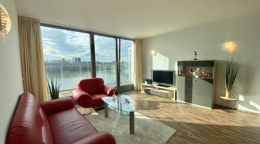 Modern air- conditioned 1-bedroom apartment in a lucrative new building with a terrace for rent in the Old Town