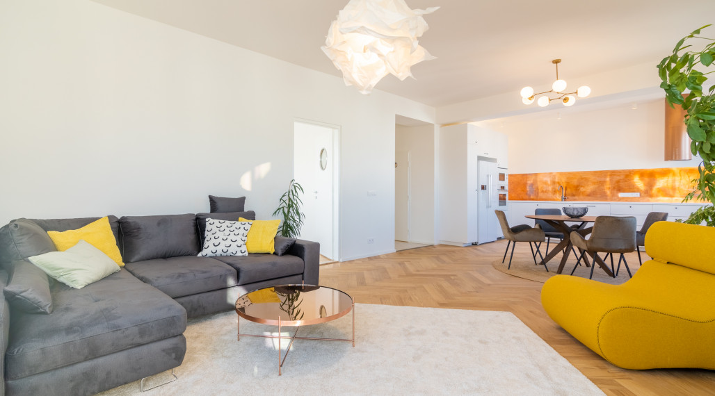 Unique large-scale 2- bedroom apartment for rent in the Old Town