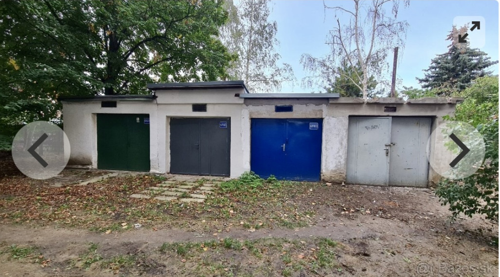 Samostatná murovaná garáž na predaj v Novom meste