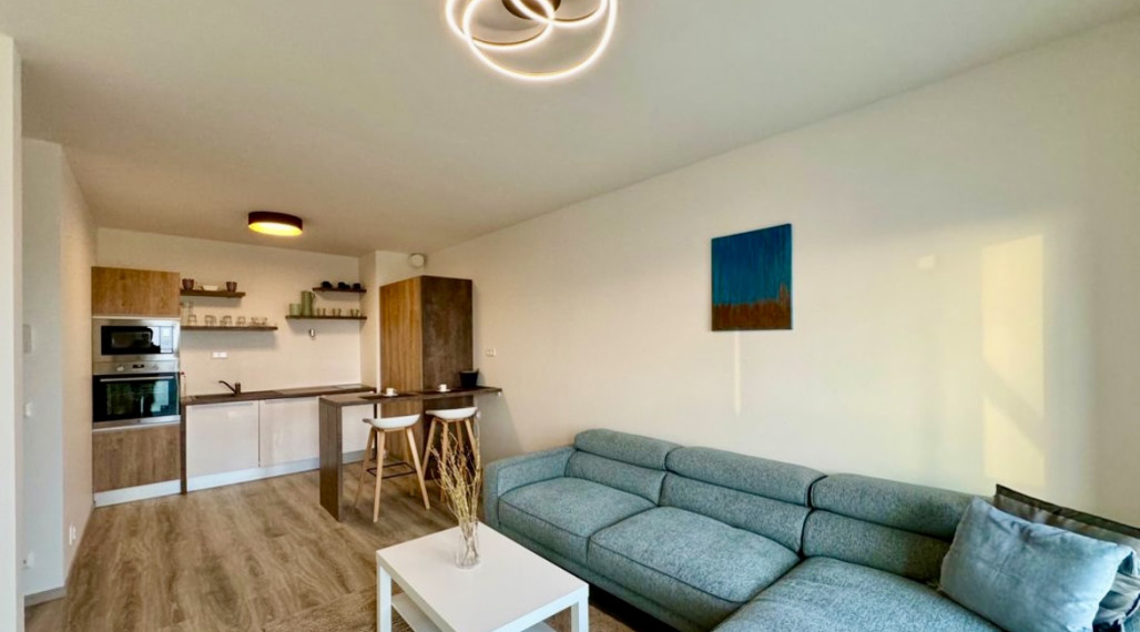 Nadštandardný 2- izbový v novostavbe s balkónom na prenájom v Petržalke