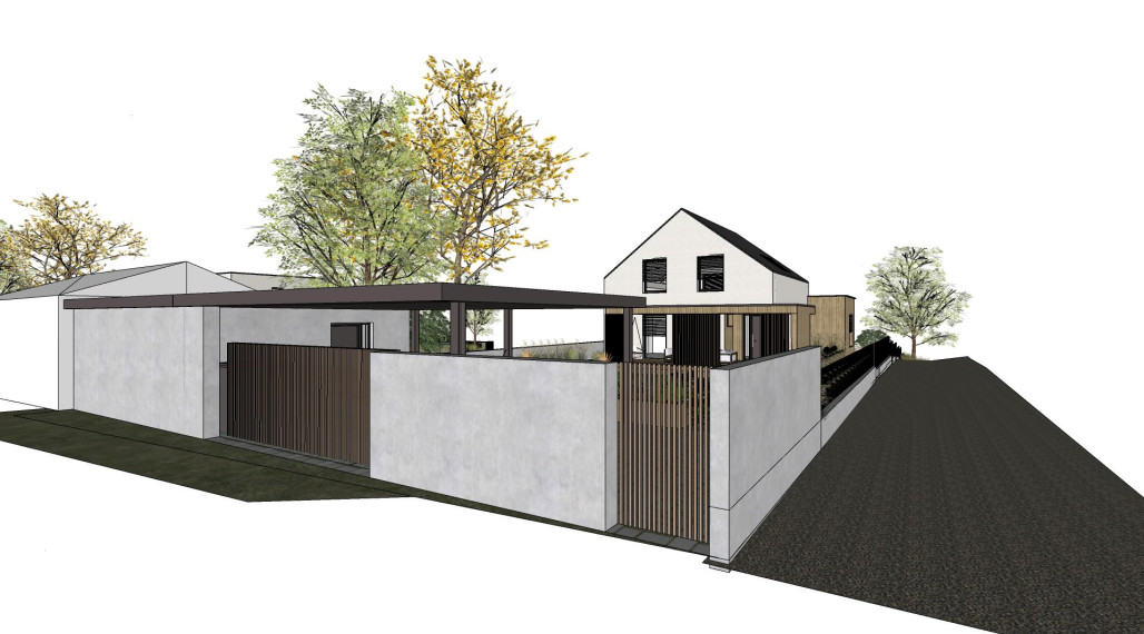 5- izbový rodinný dom s rozľahlým pozemkom pri vode na predaj v Tomášove