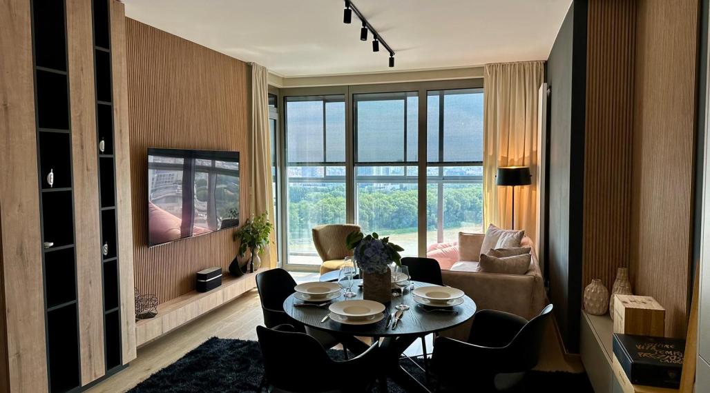 Nadštandardný 2-izbový byt v Eurovea tower na prenájom v Starom meste