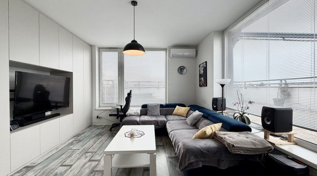 Moderný 2- izbový byt, novostavba, terasa sauna, predaj Dunajská Lužná