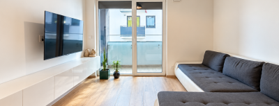 2-izbový byt novostavba 52m2 lodžia parkovanie prenájom Rovinka