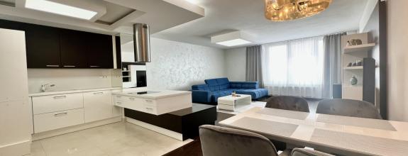 Krásny veľkometrážny 2- izbový byt, 100m2 Retro, terasa, garáž