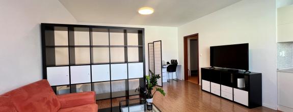 Kompletne zariadený 1- izbový byt s balkónom a parkovaním na prenájom v Ružinove
