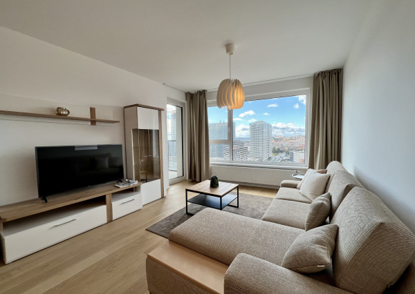 Moderný 2i byt v novostavbe s balkónom a parkovaním na prenájom v Ružinove