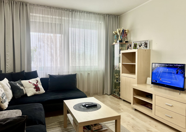 Spacious 1- bedroom apartment in a new building with a balcony and parking for sale in Ružinov