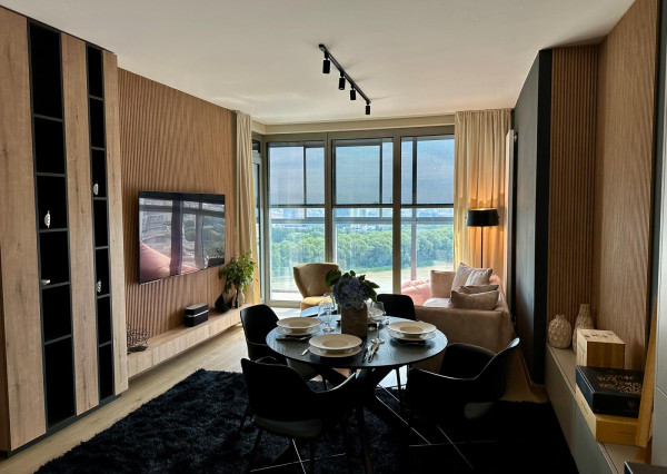 Nadštandardný 2-izbový byt v Eurovea tower na prenájom v Starom meste