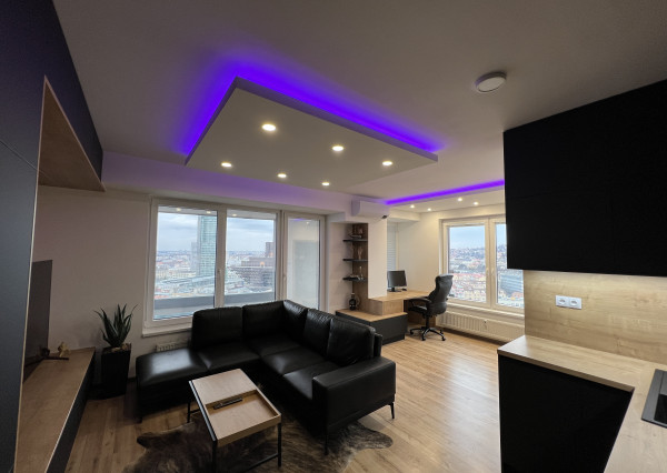 Luxusný 2- izbový byt v novostavbe Premiére s terasou na prenájom v Starom meste