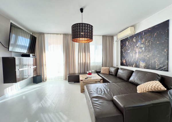 Klimatizovaný 4-izbový byt v novostavbe s parkovaním na prenájom v Karlovej Vsi