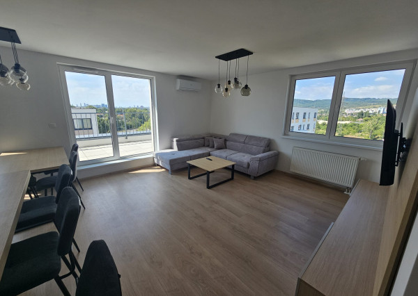 Beautiful 2- bedroom apartment for rent in a new building with a terrace and parking