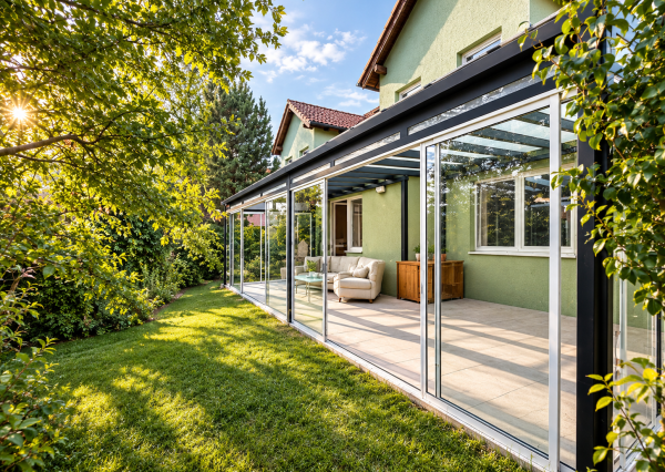 5-room family house with a winter garden and parking for sale in Dunajská Lužná