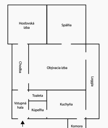 Pleasant 2- bedroom apartment with loggia for rent in Rača - fotografia 15