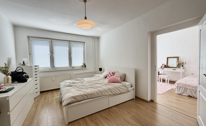 2- izbový byt, 50m2, balkón, pivnica, predaj Ružinov