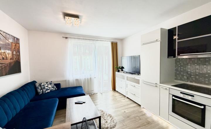 Cozy 1- bedroom apartment, new building, 40m2, garden, parking, for sale in Miloslavov SOLD