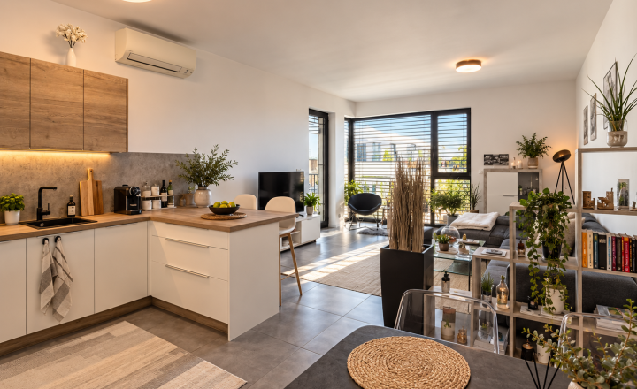 Exclusive 3- bedroom apartment in a new building with a terrace and parking for rent in Nové mesto RESERVED - fotografia 3