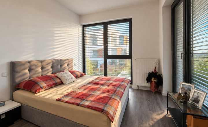 Exclusive 3- bedroom apartment in a new building with a terrace and parking for rent in Nové mesto RESERVED - fotografia 7