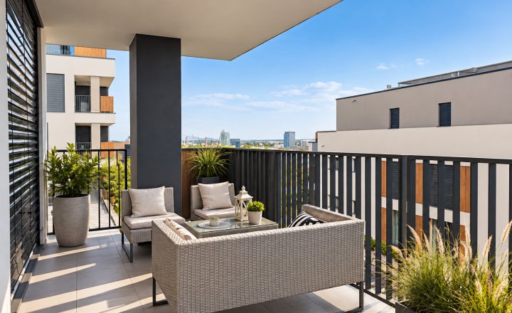 Exclusive 3- bedroom apartment in a new building with a terrace and parking for rent in Nové mesto RESERVED - fotografia 12
