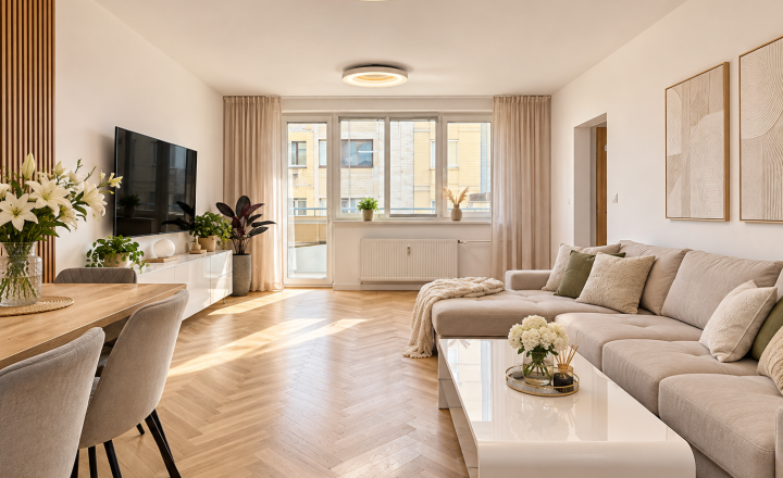 3- izbový byt/ 71.84m2/ loggia predaj Staré mesto