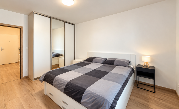 2-izbový byt novostavba 52m2 lodžia parkovanie prenájom Rovinka - fotografia 5
