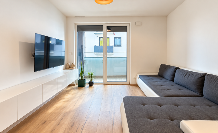 2-izbový byt novostavba 52m2 lodžia parkovanie prenájom Rovinka