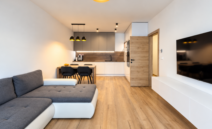 2-izbový byt novostavba 52m2 lodžia parkovanie prenájom Rovinka - fotografia 1